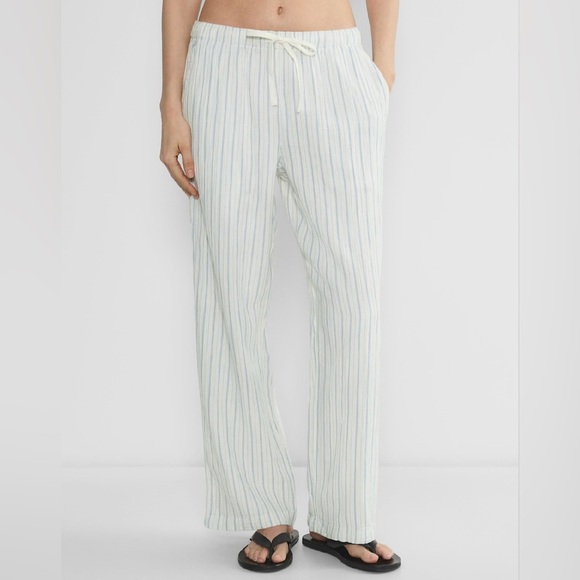 Aritzia Little Moon AirPlush Cotton Sail Pant - Picture 1 of 12